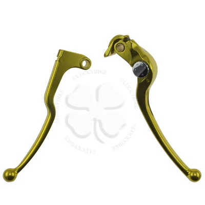 Palancas de mano de freno y embrague doradas para Suzuki GSXR 600 750 06-19 mango Foto 1 de 4