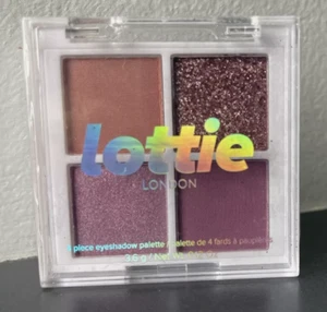 Lottie London The Mauves Mini 4-Piece Eyeshadow Quad Richly Pigmented Blendable - Picture 1 of 1
