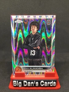 2022-23 Topps Chrome OTE Overtime Elite - RayWave Refractor #28 Izan Almansa - Picture 1 of 2