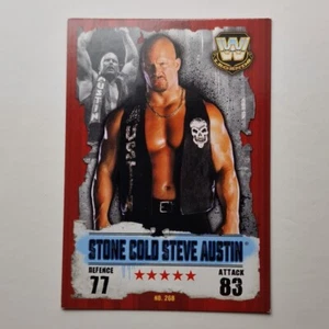 Topps WWE Slam Attax Takeover Card 2016 Stone Cold Steve Austin #268 Legend - Picture 1 of 8