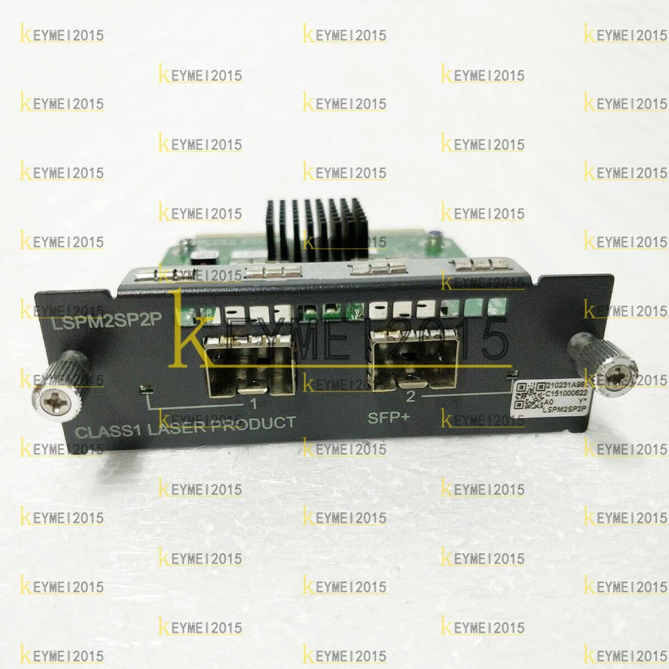 ONE Used H3C LSPM2SP2P 2-Port 10GbE SFP+ module for A5500 A5120 - Image 1 of 1