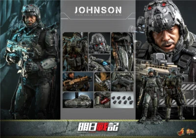 1/6 Hot Toys MMS668 Warriors of Future Johnson Action Figure Model - Image 1 of 4