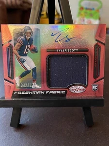 Tyler Scott 2023 Certified Freshman Fabric RPA Mirror Red /199 - Bild 1 von 2