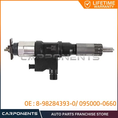 8-98284393-0 095000-0660 Fuel Injector for Isuzu F/N  4HK1 FRR FSR 6HK1 NPR NQR — 第 1/4 张图片