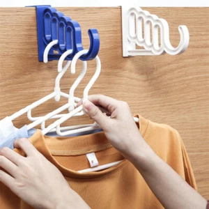 2pcs Over Door Ironing Hanging Hook Laundry Neat Storage Clothes Holders Hangers - Picture 1 of 15