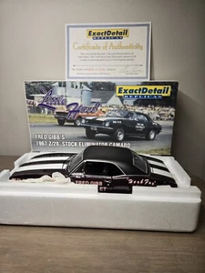 EXACT DETAIL 1967 CHEVY CAMARO FRED GIBBS "Little Hoss" 1/18 Scale - Picture 1 of 11