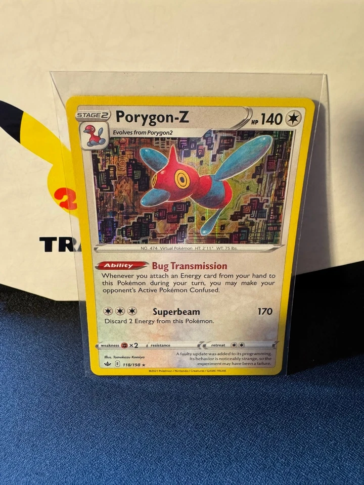 Porygon-Z 118/198 Swsh06: Sword & Shield - Chilling Reign Holo NM - Image 1 of 4