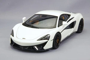 Autoart 76041 1/18 McLAREN 570S WHITE BLACK WHEELS Diecast Model Car From Japan - Picture 1 of 7