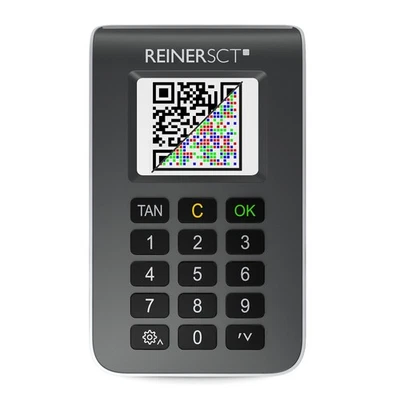 REINER SCT tanJack photo QR I Chip Tan Generator for Online Banking - Bild 1 von 4