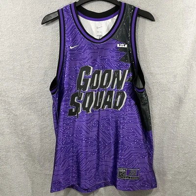 Camiseta deportiva para hombre Nike Lebron x Space Jam A New Legacy Goon Squad grande DJ3872-560 Foto 1 de 4