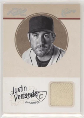 2012 Playoff Prime Cuts Century Silver /49 Justin Verlander #29 - Image 1 of 2