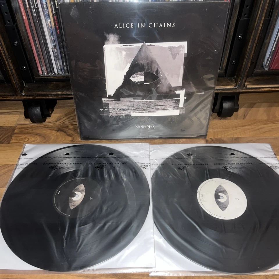 Alice in Chains Rainier Fog 2x vinyl record MINT OG pressing 2018 RARE Etched - Image 1 of 4