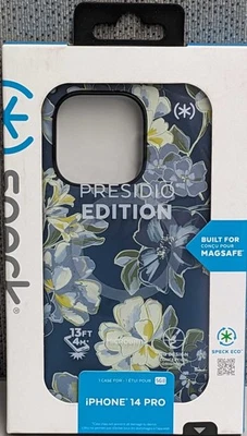 NEW! Speck Presidio Edition Case with MagSafe For Apple iPhone 14 Pro-Tear Blue - Image 1 of 2
