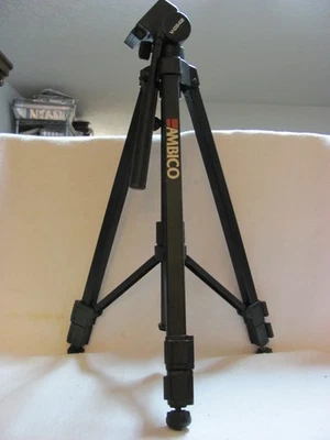 Ambico V-0552 All-Purpose Video Tripod - 58" Tall - Image 1 of 4