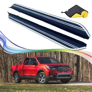 Fit Honda Ridgeline 2017-2026 Running Boards Side Step Pedals Nerf Bar W/Bracket - Picture 1 of 12