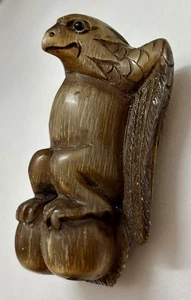 Vintage Phenomenal Intricately Carved Eagle Amulet - Picture 1 of 15