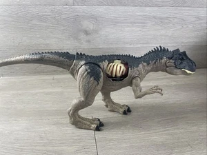 Jurassic World Allosaurus Extreme dinosauro danni figura posabile suoni 17" - Foto 1 di 6
