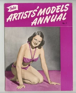 Gale's Artists' Models Annual #7 Melody James 1950 Glamour Pinups 36pg Magazine - Picture 1 of 2