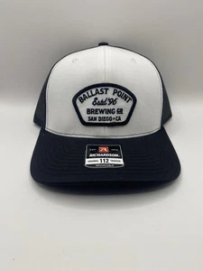 Ballast Point Brewing Company trucker hat, Richardson 112 Snap-back style. NWT! - Picture 1 of 4
