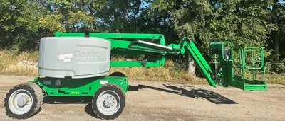 2017  GENIE Z45/25J  ARTICULATED  BOOM LIFT WITH JIB BOOM DIESEL GENIE BOOM - Image 1 of 4