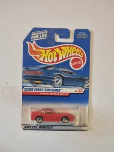 HOT WHEELS FERRARI 550 Maranello 2000 FIRST EDITION🏆RED *RARE COLLECTABLE* - Picture 1 of 2