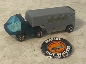 VINTAGE HOT WHEELS REDLINE 1969 MOVING VAN HEAVYWEIGHT HK 1-OWNER BADGE NICE!! - Picture 1 of 18