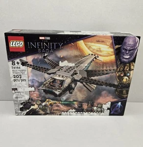 LEGO Marvel Black Panther Dragon Flyer 76186 Building Kit Toy Create Build NEW - Picture 1 of 12