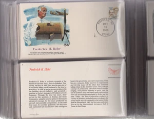 US Postal History Pioneers of Flight #29 OTTO LILIENTHAL 5-23 -80 GERMANY - Bild 1 von 3