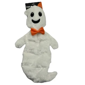 Tuff Toys Ghost Dog Toy Plush Halloween Squeaker Durable Pet Chew Play - Picture 1 of 5