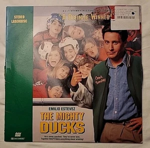 The Mighty Ducks (1992) Laserdisc Movie Disney Emilio Estevez - Picture 1 of 4