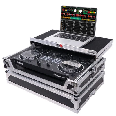 ProX X-DDJREV1LT Flight Case for Pioneer DDJ-REV1 Controller with Laptop Shelf - Image 1 of 2