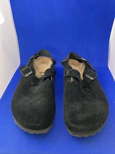 Birkenstock Tokio Clogs Gr. 6,5 Wildleder schwarz - Bild 1 von 9