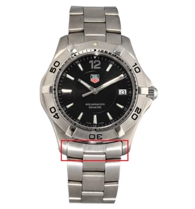 Tag Heuer Aquaracer End Link Piece 20mm 3094 WAF1110 BA0800 - Picture 1 of 4