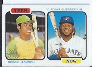 R.Jackson / V. Guerrero 2022 Topps Heritage Then & Now - Imagen 1 de 1