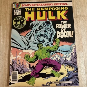 Vintage The Rampaging Hulk Marvel Treasury Edition #20 (1979) Schön! - Bild 1 von 12