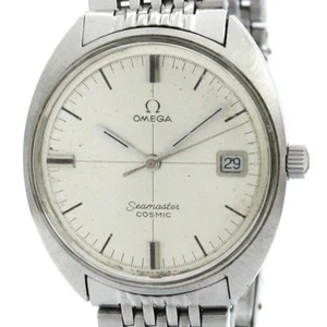OMEGA Seamaster Cosmic Cal.613 Stainless Steel Hand Wound Men s Watch 136.017 U - Picture 1 of 8