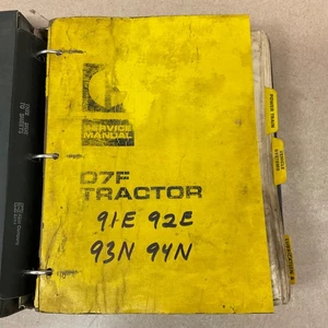CAT Caterpillar D7F SERVICE WERKSTATT REPARATURANLEITUNG TRAKTOR PLANIERRAUPE sn 91E 92E 93N 94N - Bild 1 von 12