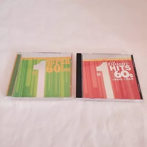 LOT 2 CD #1 Super 60's Hits Classic 2006 1960 Box Tops Byrds Donovan Lulu Tokens - Picture 1 of 23