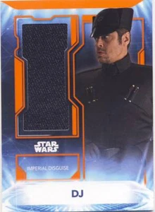 2021 Star Wars Battle Plans Fabric Relic FR-DJ DJ Imperial DIsguise 32/50 - Picture 1 of 1