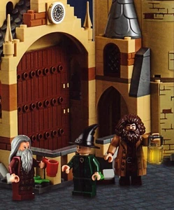 HOGWARTS TEACHERS HARRY POTTER LEGO 9"x11" LARGE MINIFIGURE PIN-UP PRINT ART - Picture 1 of 4