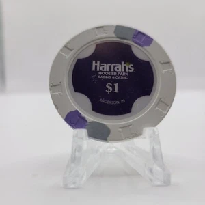 Harrah's Hoosier Park Racing & Casino Anderson Indiana 2020 $1 Chip - Picture 1 of 3