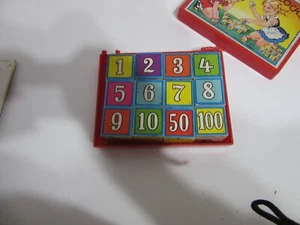 Vintage Eichhorn ABC Blocks Picture Puzzles Fairy Tales Case Germany COMPLETE!! - Picture 1 of 2