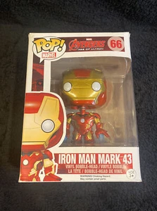 New Funko Pop! Iron Man Mark 43 - Avengers Age of Ultron Iron Man 66 Vaulted - Picture 1 of 11