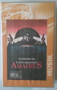 Amadeus    Peter Shaffers      VHS-Kassette     1984   Warner      NEU+OVP - Bild 1 von 3