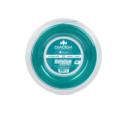 Diadem Solstice Power Reel - All Sizes - Teal - Tennis String - New