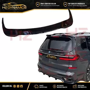 Alerón de techo trasero aspecto negro brillante para BMW X7 X7M G07 2018 ADELANTE - Imagen 1 de 13