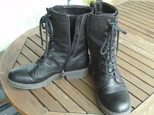 Deichmann Graceland Schnürboots 42 Gebraucht Schwarz - Bild 1 von 11