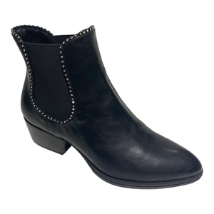 SCARPE TRONCHETTO DONNA LORENZO MARI LOR1247 PELLE NERO ORIGINALE AI - Picture 1 of 6