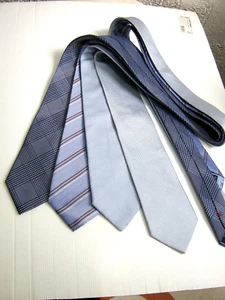 4 X Cravatte Ties Seta Silk Camicissima Daddy & Son Project - Picture 1 of 2