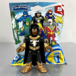 Imaginext DC Super Friends BLACK ADAM figure Series 5 Sealed Pack - Picture 1 of 4